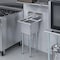 Amgood 24 in. x 23.5 in. Stainless Steel One Compartment Sink w/Faucet and 18 in. x 18 in. x 12 in. Bowl AMG SINK S1C-181812-F-K-Z - alternate 2