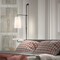 Jonathan Y Andre 11.5" 1-Light Contemporary Industrial Iron Plug-In w/Adjustable White Marble Table LED Sconce,  JYL1304A - alternate 4