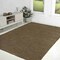 Jonathan Y Griffin Rustic Farmhouse Woven Jute Solid Brown 4 ft. x 6 ft. Area Rug NRF201C-4 - alternate 2