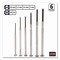 Great Neck Precision Screwdriver Set, Six-Piece, Phillips/Slotted, Assorted Lengths, Polished Steel Handles GP6C - alternate 4