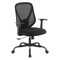 Office Star Products Ventilated Seating Ventilated Seating Office Chair, Black Mesh EM14623-3 - alternate 1