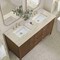 James Martin Vanities Myrrin 60" Double Vanity, Mid Century Walnut, w/ 3 CM Tajnar Eclos Top w/FreePower Wireless Charger 485-V60D-WLT-FTJR - alternate 2