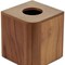 Homeroots Designer Genuine Teak Tissue Box Cover 475846 - alternate 3