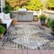 Homeroots 3' X 5' Black And Ivory Geometric Washable Indoor Outdoor Area Rug 631987 - alternate 4