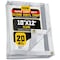 Core Tarps Tarp, 10 ft x 12 ft, 20 Mil, Clear, Polyethylene, UV Resistant CT-101-10X12 - alternate 1