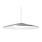 Besa Lighting Swan Stem Pendant, Silver/Opal, White Finish, 1x23W LED 1TT-SWANSL-LED-WH - alternate 1