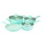 Brentwood Industries 7 Piece Nonstick Aluminum Cookware Set in Blue BPS-207BL - alternate 1
