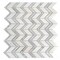 Apollo Tile Gray 11x12 Bianco Carrara Eastern White Marble Polished Floor and Wall Mosaic Tile 4.3sqft/case, 5PK APLDC88H03A - alternate 1