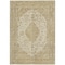 Homeroots 8' X 10' Ivory And Beige Medallion Washable Indoor Outdoor Area Rug 616469 - alternate 2