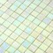 Apollo Tile Skosh 11.6inx11.6in Glossy Light Bone White Glass Mosaic Wall and Floor Tile 18.69 sqft/case, 20PK APLNB88WH116A - alternate 4