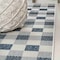 Jonathan Y Darcy Traditional Geometric Bold Gingham Navy/Cream 2 ft. x 8 ft. Indoor/Outdoor Runner Rug TSN201C-28 - alternate 4