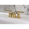 Kingston Brass Mini-Widespread Bathroom Faucet with Pop-Up Drain, Polished Brass KB8952CML - alternate 2