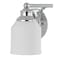 Jonathan Y Lydia 24" 3-Light Farmhouse Cottage Metal LED Vanity Light with Frosted Glass Shades, Chrome JYL7551A - alternate 4