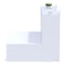 Uws Stl Trnsfr Tank, L-Shape, 75gal., ST-75-L-W ST-75-L-W - alternate 3