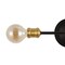 Jonathan Y Jaxon 13.25" 2-Light Industrial Farmhouse Iron LED Vanity, Oil Rubbed Bronze/Brass Gold JYL7574A - alternate 3