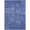 Homeroots 5' X 8' Denim Blue And Sky Blue Patchwork Washable Indoor Outdoor Area Rug 581582 - alternate 2