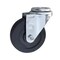 Service Caster 4 Inch Soft Rubber Wheel Swivel Bolt Hole Caster SCC-BH20S414-SRS - alternate 1