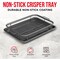 Bakken-Swiss Bakken Air Fryer Tray, 2-in-1 Nonstick Crisper Basket, Ceramic Coated, PTFE-Free, 9.5inx13in Gray BAKCRIP9 - alternate 4