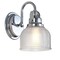 Jonathan Y Virginia 5.75" 1-Light Metal/Glass LED Vanity Light, Chrome JYL7407A - alternate 3