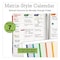 Global Printed Products Deluxe Seasons Tree Weekly/Monthly Lesson Planner, 7 Class, 11 x 8.5, 13-Month: Aug 2025 to Aug 2026 NAD26-DTP-20 - alternate 2