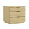 Manhattan Comfort Payton Nightstand in Natural Oak and Gold - Set of 2 2-NS009-GNO - alternate 5