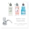 Gojo CX Counter Mount Foam Soap Dispenser, 1,500 mL/2,300 mL, 4.5 x 11.88 x 4.5, Chrome 8500-01 - alternate 4