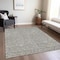 Homeroots 5' X 8' Gray Gold And Ivory Polka Dot Washable Indoor Outdoor Area Rug 599047 - alternate 3