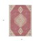 Homeroots 5' X 8' Blush Gray And Beige Oriental Washable Indoor Outdoor Area Rug 598389 - alternate 2
