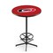 Holland Bar Stool Co 42" Black Carolina Hurricanes Pub Table L216B4236CarHur - alternate 1
