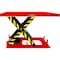 Pake Handling Tools Electric Hydraulic Scissor Lift Table, 8,800 lb. Capacity, 86" x 48", 55" Raised Height PAKHW408648 - alternate 3