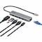 Startech.Com USB-C Multiport Adapter Hub, USB-C to 4K 60Hz HDMI, Gigabit Ethernet and 100W Laptop DKT30CHSDPD1 - alternate 1