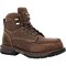 Georgia Boot Athens 360 6" Side-Zip Waterproof Nano Composite Toe Moc-Toe Work Boot, Brown, Size 14 GB00737 - alternate 1