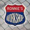 Signmission Ronnie's Workshop, 6 Inch X 6 Inch, Plastic Sign SHI-P-6-489-RONNIE - alternate 3