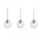 Afx Palla 3-Light Linear Pendant, 60W, Black PLAP07MBBKLNR3 - alternate 1