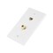 Monoprice Cat5e / F-Type Wall Plate (Cat5e + F-Type), Coupler Type 7838 - alternate 1