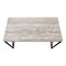 Homeroots 47" Taupe and Black Computer Desk 333549 - alternate 2