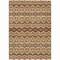 Homeroots 3' X 5' Gold Brown And Beige Moroccan Washable Indoor Outdoor Area Rug 594322 - alternate 5
