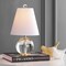 Jonathan Y Goddard 16" Crystal Ball/Metal LED Table Lamp, Clear JYL2079A - alternate 2