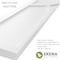Ekena Millwork True Fit PVC Cedar Park Fixed Mount Shutters, White, 18W x 74H, PR TFP001CP18X074WH - alternate 4