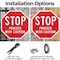 Signmission Stop Proceed with Caution, 10 inch X 10 inch, Aluminum Metal Signs, 2PK OC-A-2PACK-10-15 - alternate 4