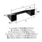 Amerock Blackrock Oil Rubbed Bronze Contemporary Pivoting Double Post Toilet Paper Holder BH36001ORB - alternate 2