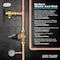 Wilkins 2 in. NR3XL Pressure Reducing Valve, Double Union Female Copper Sweat Connections 2-NR3XLDUC - alternate 1