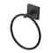 Oakbrook Collection Matte Black Towel Ring Die Cast Zinc BH-OB5001MB - alternate 2