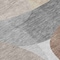 Homeroots 8' Brown And Gray Round Abstract Washable Indoor Outdoor Area Rug 632169 - alternate 2
