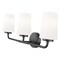 Z-Lite Montford 3-Light Vanity, 24 in W, Matte Black 7005-3V-MB - alternate 2