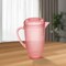 Homeroots 2.5 Quart Pink Diamond Acrylic Pitcher 523316 - alternate 2