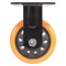 Vestil Polyurethane Rigid Caster 5 In. Diameter x 2 In. Width 726 Lb. Capacity Orange/Black CST-BN-5X2PUP-R - alternate 4