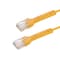 Monoprice Cat6A Ethernet Patch Cable - Bendable UTP 30AWG 10ft Yellow 49122 - alternate 1