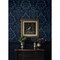 A-Street Prints Shadow Blue Flocked Damask Wallpaper 4147-87310 - alternate 2