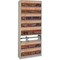 Datum Storage Shelving Starter, 88"x12"x36", Black 881236-S8P - alternate 1